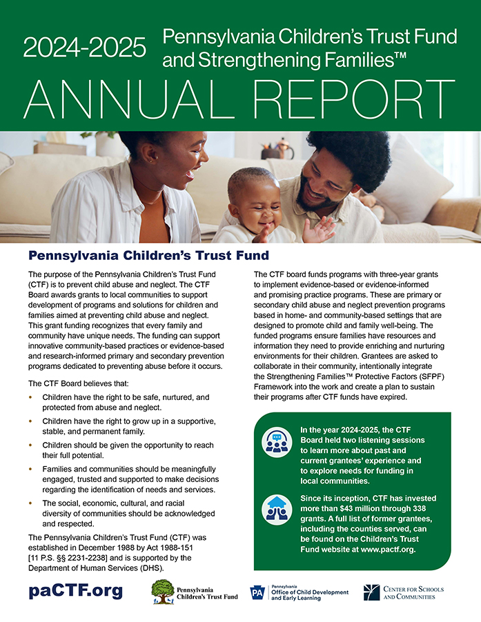 cover image of 2024-2025 annual report